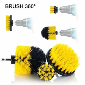 drill brush attachment set includes 3 brushes