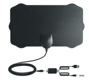 HDTV indoor TV antenna-Black