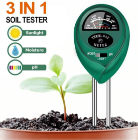 3 In 1 Soil Tester-Green