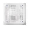Square Hair Drain Cover for Filter Shower; Drain Protection Flat Strainer Stopper with 4 Suction Cups; Sink Drain for Bathroom